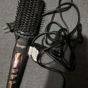 L'ange Black and Rose Gold Hair Brush